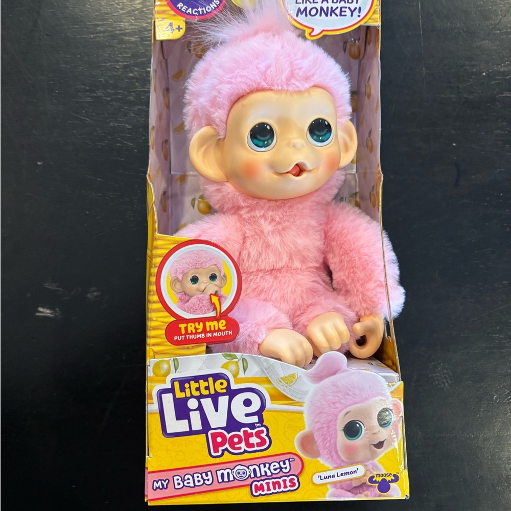 My Baby Monkey Minis - Pink